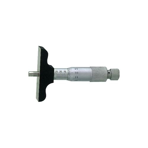 Mikrometerdjupmått 0-100