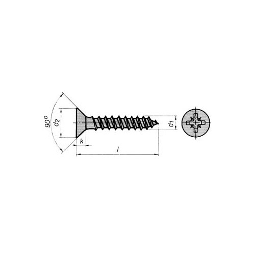Träskruv TFX FZB I-PACK