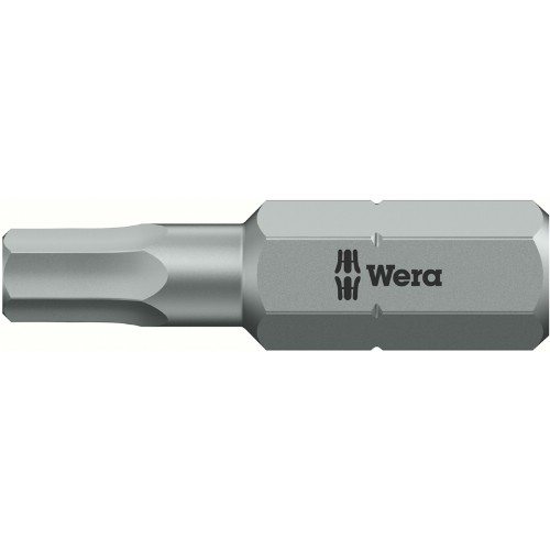 Bits 1/4" Insex WERA 840/1 Z Hex-Plus