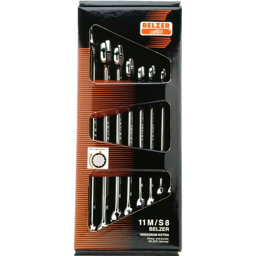 U-ringnyckelsats mm BAHCO 11M/S8