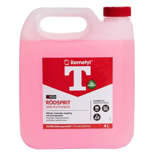 Rödsprit KEMETYL T-Röd