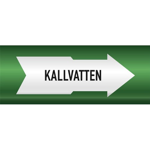 Rörmärkning VVS Kallvatten
