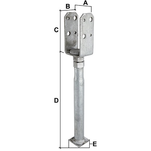 Stolpsko FAST PSUA justerbar