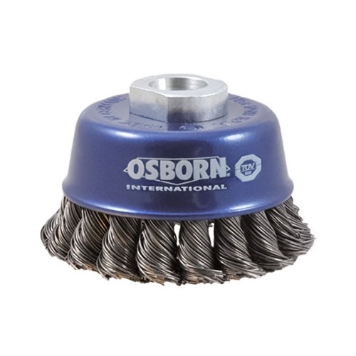 Axialborste OSBORN Virad Stål Gängad