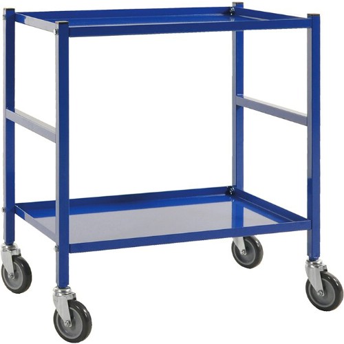 Rullbord KM 2 hyllplan Pulverlackerad