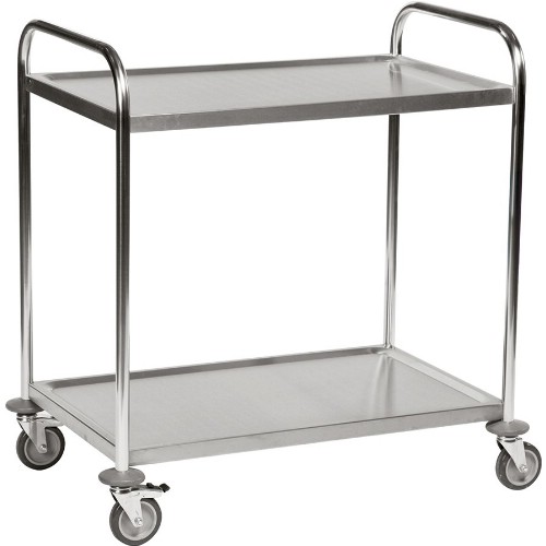 Bordsvagn KM 2 hyllplan Rostfri C2 18/0