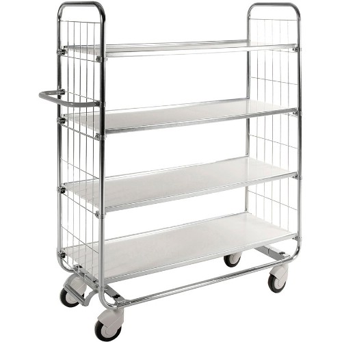 Hyllvagn KM Serie 8000 4 hyllplan C-lås Elförzinkad