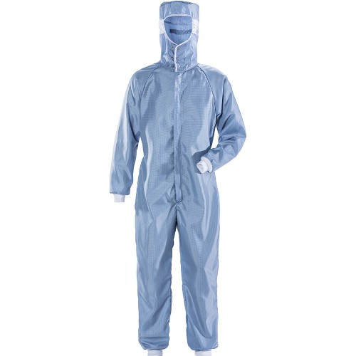 Coverall with hood FRISTADS 8R220 XR50 Clean room