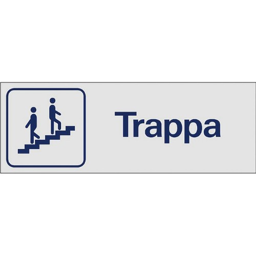 Skylt symbol trappa