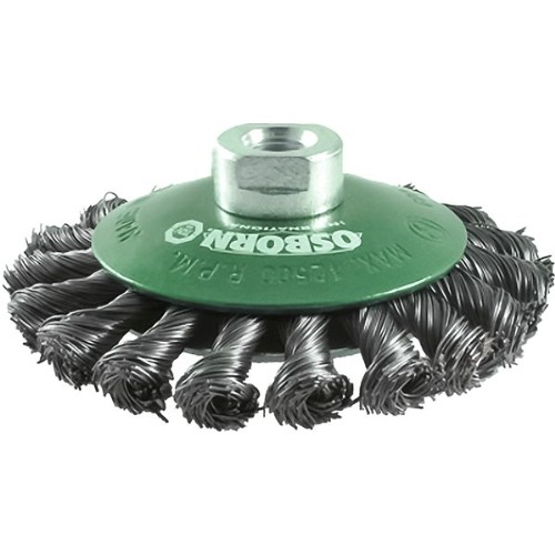 Axialborste OSBORN Virad Rostfri A2 Gängad