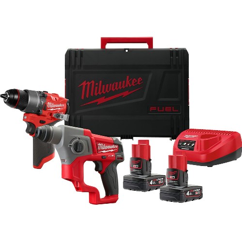 Combo package MILWAUKEE M12 FPP2F2-402X 12 V