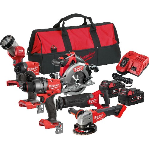 Combo package MILWAUKEE M18 FPP6E3-502B 18 V