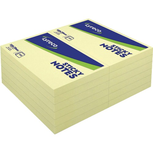 Noteringsblock LYRECO Standard självhäftande