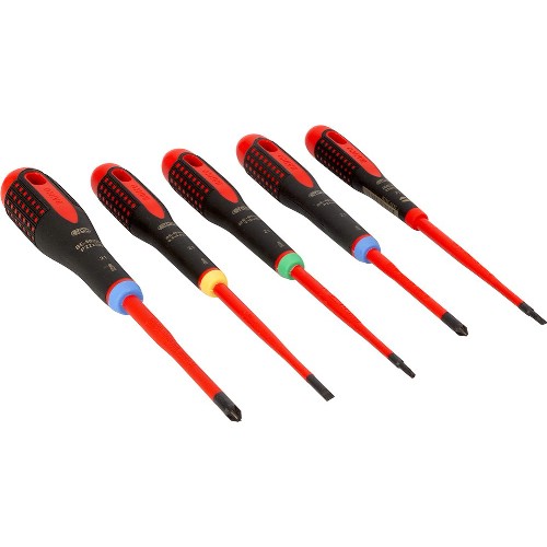 Skruvmejselsats BAHCO Ergo BE-9872SL 1000 V