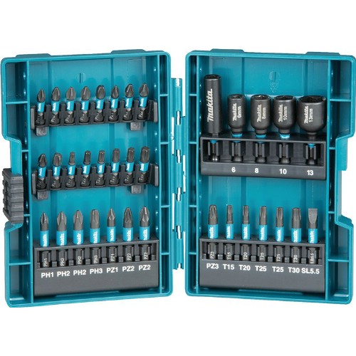 Bit set 1/4" MAKITA Impact Black 35 parts