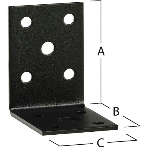Vinkelbeslag FAST ABV Lackerad