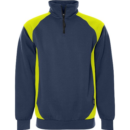 Sweatshirt FRISTADS 7048 GSM Skarup Half Zip