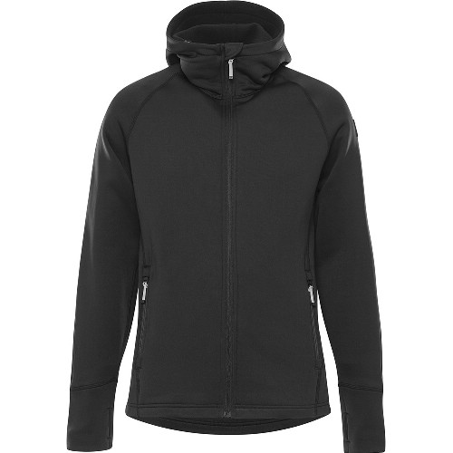 Fleecejacka FRISTADS<br />Cobalt Polartec Power Stretch Hoodie Outdoor Dam