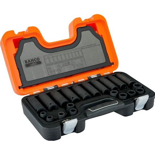 Krafthylssats 1/2" mm BAHCO D-DD/S20