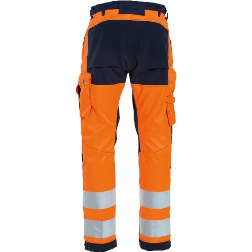Orange/Marinblå