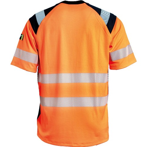 Orange/Marinblå