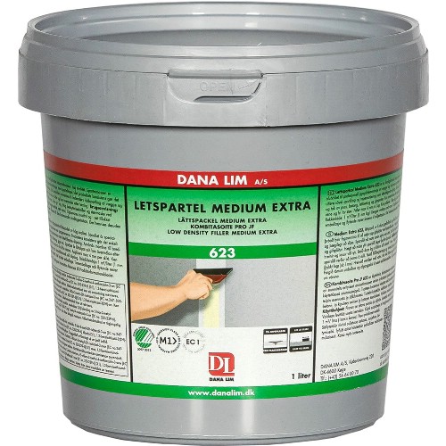 Lättspackel DANA LIM Medium Extra 623