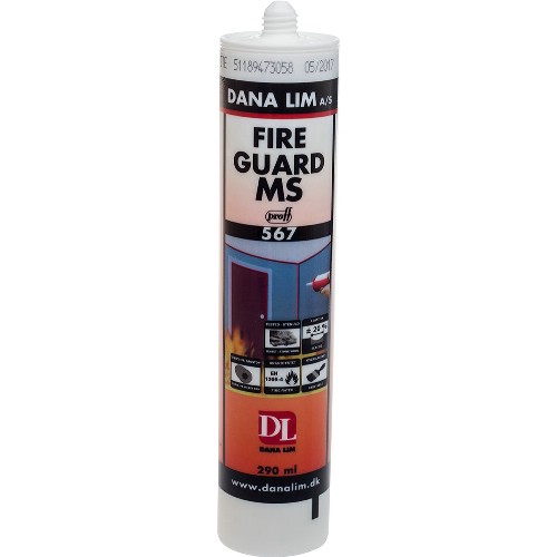 Brandfogmassa DANA LIM Fire Guard MS 567