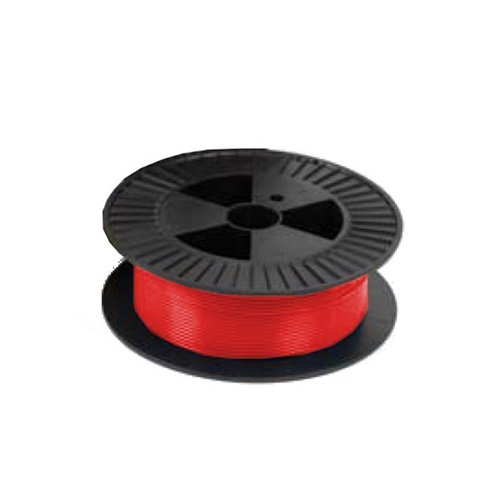 LINER 1.0-1.2 COATED STEEL RED, ROLL OF 50m