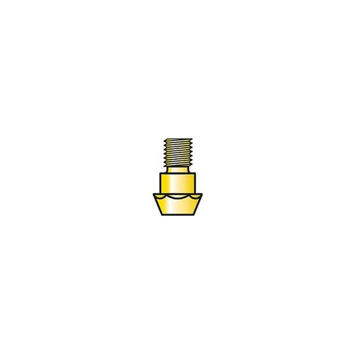 TIP HOLDER M6X22 MM BRASS