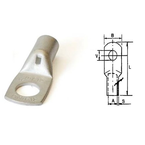 CRIMPING TEX-P CABLE TERMINAL - TIN PLATED COPPER