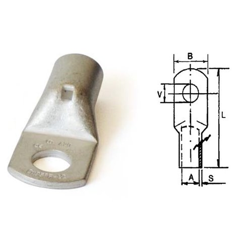 CRIMPING TEX-P CABLE TERMINAL - TIN PLATED COPPER