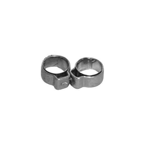 HOSE-SM STAINLESS STEEL DOUBLE CLAMP Ø 8,7 mm