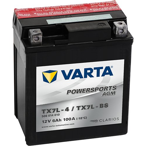 Batteri MC 12V 6Ah AGM
