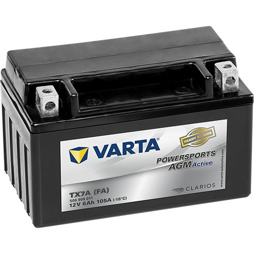 Batteri MC 12V 6Ah AGM FA
