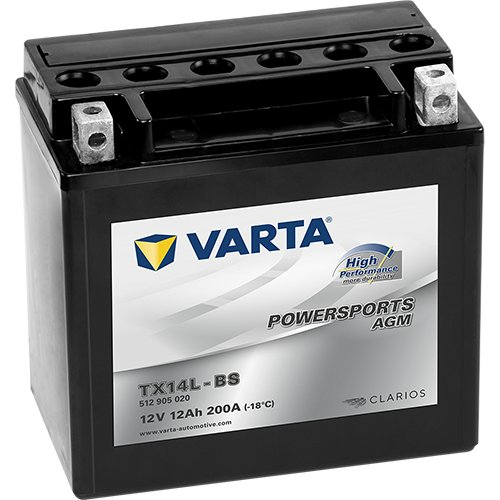 Batteri MC 12V 12Ah AGM