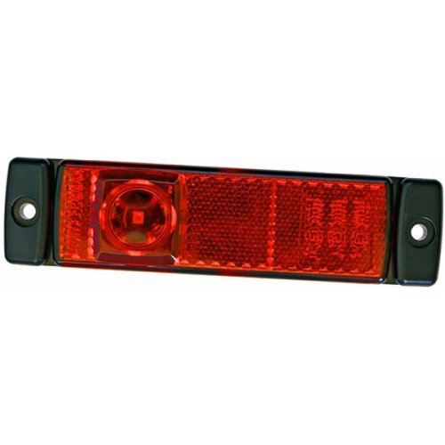 Baklykta 24V LED med reflex
