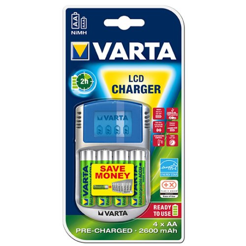 Batteriladdare LCD-Charger