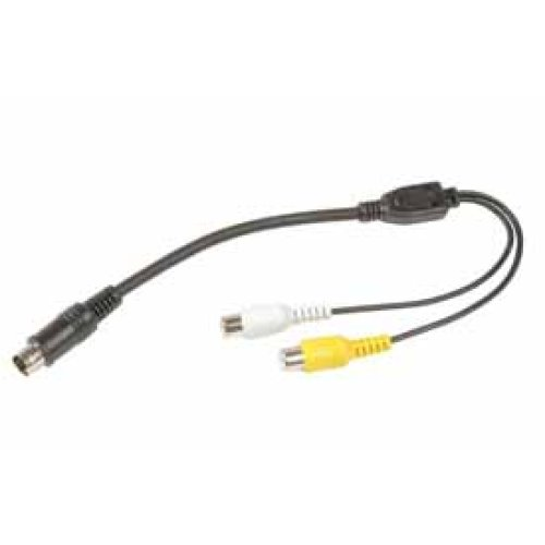 MiniDIN hane till RCA A/V hona