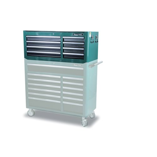 Toppskåp, KAMASA TOOLS 8 lådor, Grön
