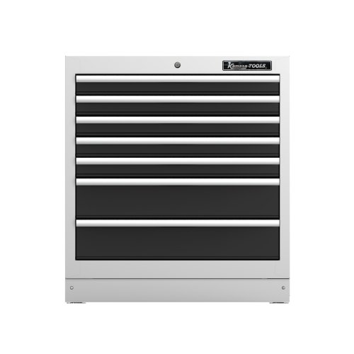 Skåp, KAMASA TOOLS 7 lådor, grå