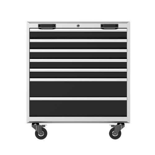 Vagn, KAMASA TOOLS 7 lådor, grå