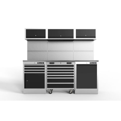 Verkstadsinredning, KAMASA TOOLS 3 modul med rostf