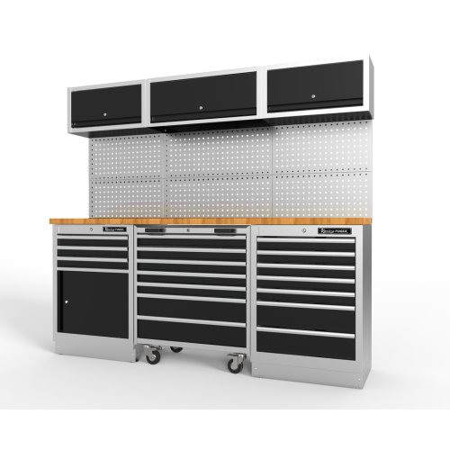 Verkstadsinredning, KAMASA TOOLS 3 modul med bänks