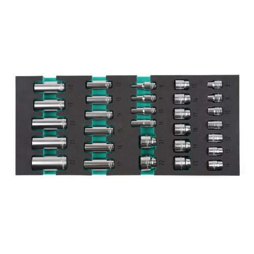 Hylsor 3/8" 8-22 mm, KAMASA TOOLS 12-kant