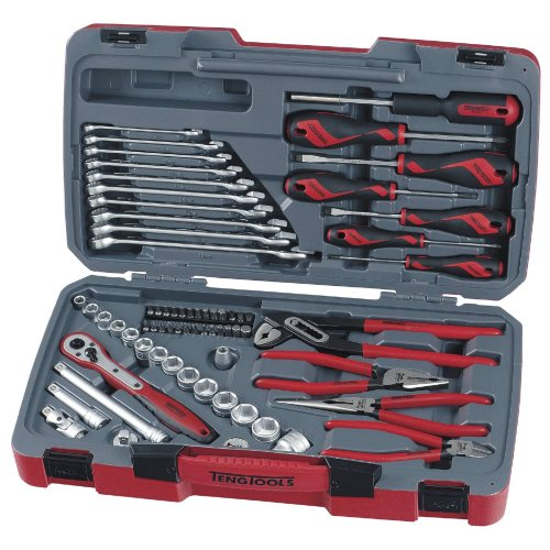 Hylsnyckelsats. Med 3/8'' fyrkantsfäste. Teng Tool