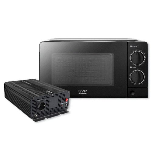 Mikrovågsugn 24V inkl inverter