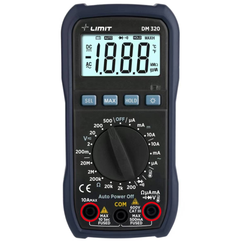 Multimeter Limit DM 320