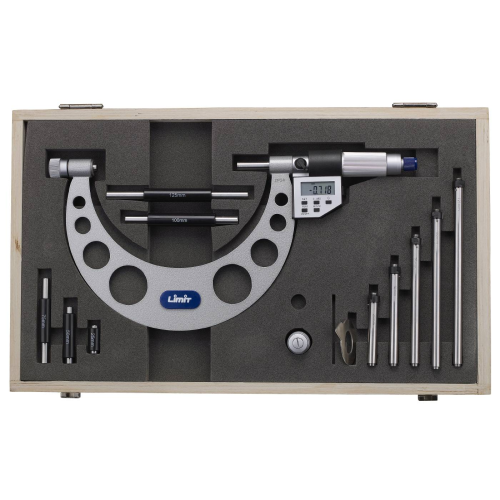 Mikrometer - elektronisk, med insatskolvar Limit
